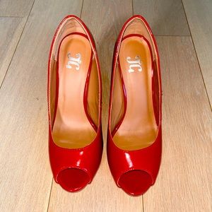 JC Red high heels